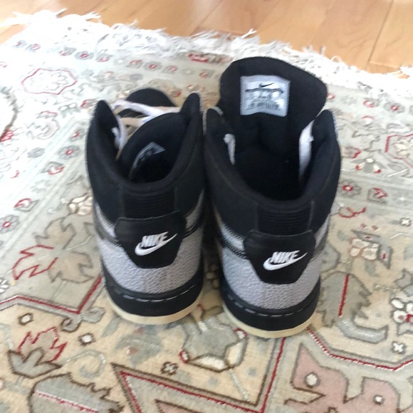 Nike Prestige Snakeskin High Top Black/Grey - Picture 8 of 8